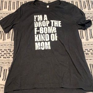 Heather Gray graphic t shirt